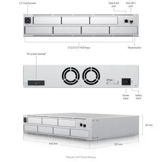 Ubiquiti UNVR-Pro - sieciowy rejestrator wideo UniFi Pro Ubiquiti UNVR-Pro - sieciowy rejestrator wideo UniFi Pro