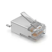 Ubiquiti UISP-Connector-SHD - Złącze STP RJ45, Cat5, 8p8c, przewodowe, pozłacane, AWG24 (100szt.)