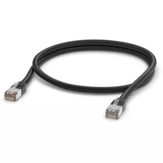 Ubiquiti UACC-Cable-Patch-Outdoor-1M-BK, kabel krosowy UniFi Outdoor, 1m, Cat5e, czarny