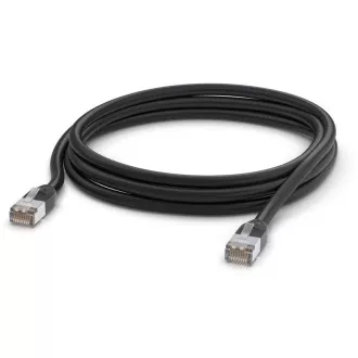 Ubiquiti UACC-Cable-Patch-Outdoor-3M-BK, kabel krosowy UniFi Outdoor, 3 m, Cat5e, czarny