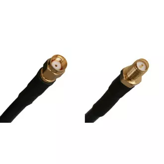 Pigtail RF240 0,5m - RSMA męski / RSMA żeński