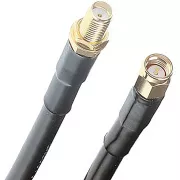 Pigtail RF240 0,5m - SMA żeńskie / SMA męskie