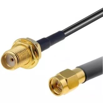 Pigtail RF240 2m - SMA żeńskie / SMA męskie Pigtail RF240 2m - SMA żeńskie / SMA męskie