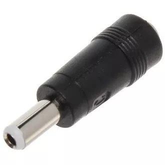 Reduktor do zasilaczy DC, konwertuje gniazdo DC 2,1 mm na proste 2,5 mm