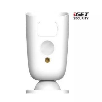 iGET SECURITY EP26 White - bateryjna kamera WiFi FullHD, IP65, dźwięk, autonomiczna i do alarmu M5-4G CZ