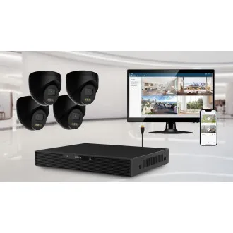iGET HOME N85P4 - zestaw kamera NVR PoE rozdzielczość 3K, 8CH NVR 4x kamera z audio, IR i LED iGET HOME N85P4 - zestaw kamera NVR PoE rozdzielczość 3K, 8CH NVR 4x kamera z audio, IR i LED
