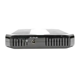 Stacja ładująca USB z miejscem do przechowywania, wyjście 10x 12V, 8A, 96W, kabel zasilający Schuko