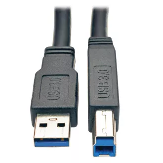 USB-A/USB-B, USB 3.0, aktywny wzmacniacz SuperSpeed (męski/żeński), 7,62 m