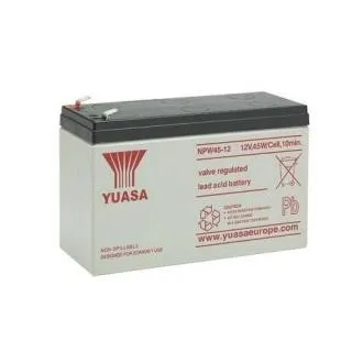 Akumulator YUASA NPW45-12 (12V; 45W/ogniwo; 9Ah; faston F2) Akumulator YUASA NPW45-12 (12V; 45W/ogniwo; 9Ah; faston F2)