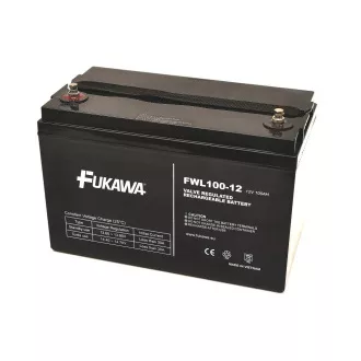 Akumulator FUKAWA FWL100-12 (12V 100Ah, 10 lat)