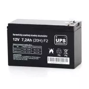 Bateria UPS 12V 7,2Ah F2