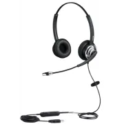 WELL Mairdi MRD-805D USB, dwuuszny zestaw słuchawkowy (USB z regulacją głośności)