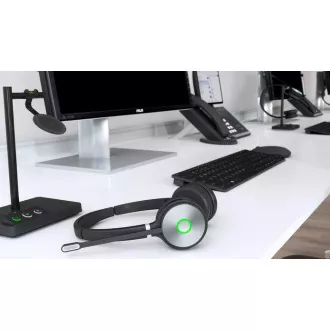 Yealink WH62 Podwójna baza DECT z podwójnym zestawem słuchawkowym dla zespołów