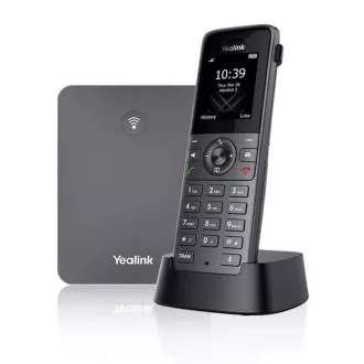 Yealink W73P, baza IP DECT   słuchawka, PoE, wyświetlacz 1,8", do 10 słuchawek