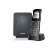 Stacja bazowa i słuchawka DECT Yealink W71P, czarno-biały wyświetlacz 1,8