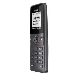 Stacja bazowa i słuchawka DECT Yealink W71P, czarno-biały wyświetlacz 1,8