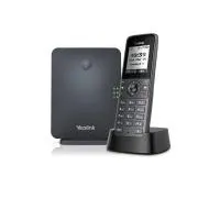 Stacja bazowa i słuchawka DECT Yealink W71P, czarno-biały wyświetlacz 1,8