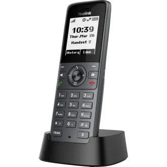 Stacja bazowa i słuchawka DECT Yealink W71P, czarno-biały wyświetlacz 1,8 Stacja bazowa i słuchawka DECT Yealink W71P, czarno-biały wyświetlacz 1,8