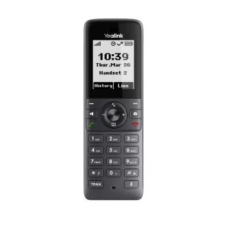 Słuchawka Yealink W71H SIP DECT, czarno-biały wyświetlacz 1,8