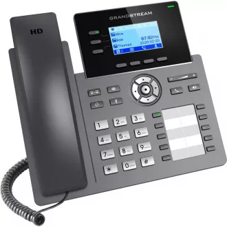 Telefon SIP Grandstream GRP2604P, podświetlany wyświetlacz LCD 2,48