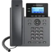 Telefon SIP Grandstream GRP2602W, podświetlany wyświetlacz LCD o przekątnej 2,21", 4 konta SIP, 2 porty 100 Mbit, Wi-Fi