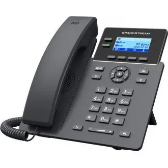 Telefon SIP Grandstream GRP2602W, podświetlany wyświetlacz LCD o przekątnej 2,21", 4 konta SIP, 2 porty 100 Mbit, Wi-Fi Telefon SIP Grandstream GRP2602W, podświetlany wyświetlacz LCD o przekątnej 2,21", 4 konta SIP, 2 porty 100 Mbit, Wi-Fi