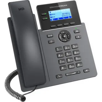 Telefon SIP Grandstream GRP2602W, podświetlany wyświetlacz LCD o przekątnej 2,21", 4 konta SIP, 2 porty 100 Mbit, Wi-Fi Telefon SIP Grandstream GRP2602W, podświetlany wyświetlacz LCD o przekątnej 2,21", 4 konta SIP, 2 porty 100 Mbit, Wi-Fi