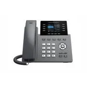 Telefon SIP Grandstream GRP2624, wyświetlacz paskowy TFT 2,8", 12 kont SIP, 4 numery wewnętrzne, 2x1Gb, WiFi, BT