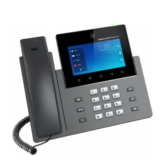 Wideotelefon SIP Grandstream GXV3450, 5" IPS bar.dot.displ., 16 kont SIP, Android11, WiFi, BT, PoE Wideotelefon SIP Grandstream GXV3450, 5" IPS bar.dot.displ., 16 kont SIP, Android11, WiFi, BT, PoE