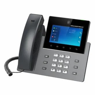 Wideotelefon SIP Grandstream GXV3450, 5" IPS bar.dot.displ., 16 kont SIP, Android11, WiFi, BT, PoE Wideotelefon SIP Grandstream GXV3450, 5" IPS bar.dot.displ., 16 kont SIP, Android11, WiFi, BT, PoE