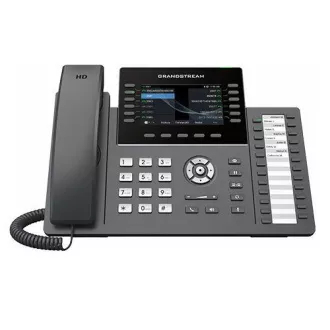 Grandstream GRP2636 telefon SIP, 4,3" wyświetlacz paskowy TFT, 6 kont SIP, 24 pr. tl. , 2x1Gb, WiFi, BT Grandstream GRP2636 telefon SIP, 4,3" wyświetlacz paskowy TFT, 6 kont SIP, 24 pr. tl. , 2x1Gb, WiFi, BT
