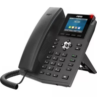 Telefon SIP Fanvil X3SG, wyświetlacz 2,8", 4SIP, podwójne Gbit, PoE Telefon SIP Fanvil X3SG, wyświetlacz 2,8", 4SIP, podwójne Gbit, PoE