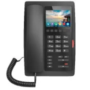 Fanvil H5W hotelowy telefon WiFi SIP, 2SIP, wyświetlacz 3,5", 6 pasków programów, USB, PoE