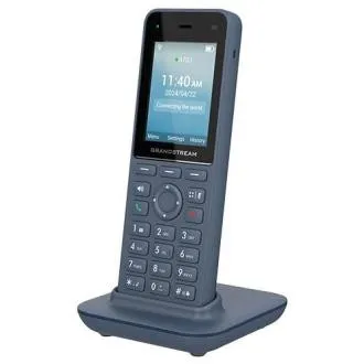 Telefon SIP WiFi Grandstream WP826, wyświetlacz paskowy 2,4", 3 konta SIP, BT, USB-C