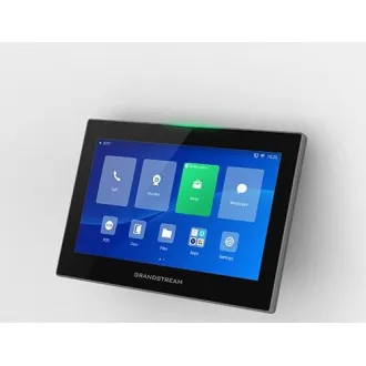 Stacja domofonowa i sterująca SIP Grandstream GSC3575, ekran dotykowy 7", Wi-Fi 6, BT, 6 kont SIP, czarny