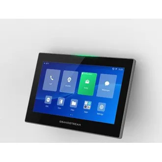 Stacja domofonowa i sterująca SIP Grandstream GSC3575, ekran dotykowy 7", Wi-Fi 6, BT, 6 kont SIP, czarny Stacja domofonowa i sterująca SIP Grandstream GSC3575, ekran dotykowy 7", Wi-Fi 6, BT, 6 kont SIP, czarny