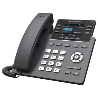 Telefon SIP Grandstream GRP2613W, wyświetlacz paskowy TFT 2,8