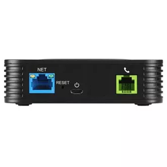 Grandstream HT801 V2 (ATA), 1x FXS, 1x konto SIP, 1x LAN, 3-kierunkowa konf. audio, automatyczny provisioning
