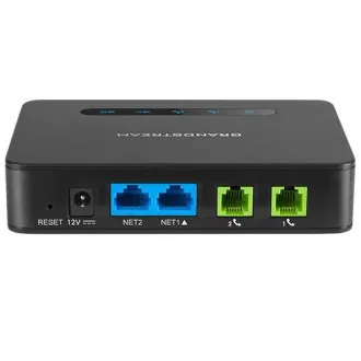 Grandstream HT812 (ATA), 2x FXS, 2 konta SIP, 1x Gbit LAN, router NAT, 3-way conf., auto-provisi. Grandstream HT812 (ATA), 2x FXS, 2 konta SIP, 1x Gbit LAN, router NAT, 3-way conf., auto-provisi.
