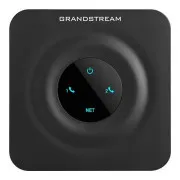 Grandstream HT802 V2 (ATA), 2x FXS, 2 konta SIP, 1x LAN, 3-way conf., auto-provisioning
