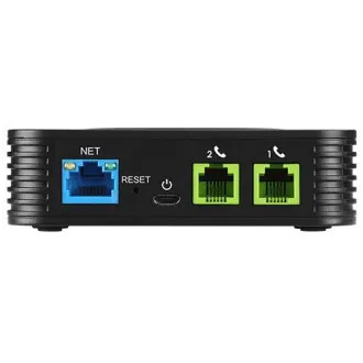 Grandstream HT802 V2 (ATA), 2x FXS, 2 konta SIP, 1x LAN, 3-way conf., auto-provisioning Grandstream HT802 V2 (ATA), 2x FXS, 2 konta SIP, 1x LAN, 3-way conf., auto-provisioning