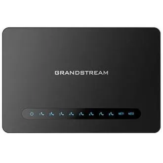Grandstream HT818 V2 (ATA), 8 portów FXS, 2 profile SIP, 1 port Gbit LAN, router NAT, konferencja trójstronna