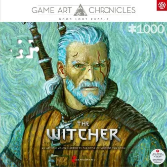 GLO GAME ART: WIEDŹMIN GERALT VAN GOGH GLO GAME ART: WIEDŹMIN GERALT VAN GOGH