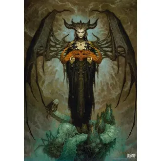 GLO GAMING PUZZLE: DIABLO IV LILITH