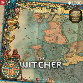 GLO GAMING PUZZLE: WIEDŹMIN 3 KRÓLESTWA PÓŁNOCY GLO GAMING PUZZLE: WIEDŹMIN 3 KRÓLESTWA PÓŁNOCY