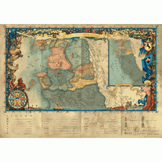GLO GAMING PUZZLE: WIEDŹMIN 3 KRÓLESTWA PÓŁNOCY GLO GAMING PUZZLE: WIEDŹMIN 3 KRÓLESTWA PÓŁNOCY