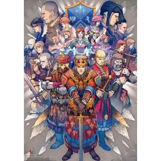 GLO GAMING PUZZLE: WIEDŹMIN KRÓLESTWA PÓŁNOCY GLO GAMING PUZZLE: WIEDŹMIN KRÓLESTWA PÓŁNOCY
