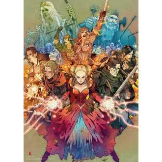 GLO GAMING PUZZLE: WIEDŹMIN SCOIA'TAEL GLO GAMING PUZZLE: WIEDŹMIN SCOIA'TAEL