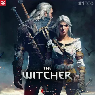 GLO GAMING PUZZLE: WIEDŹMIN GERALT & CIRI GLO GAMING PUZZLE: WIEDŹMIN GERALT & CIRI
