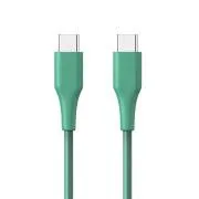 ER POWER kabel USB-C/C GRS 60W 120cm zielony